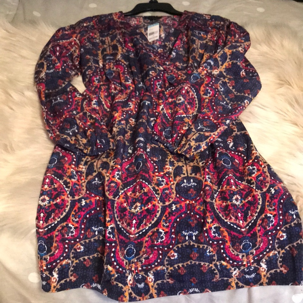 NWT Metaphor belle wrap dress
